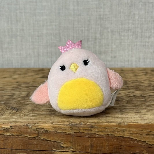 Squishmallow Squishville -Harmony Pink Swan With Crown Rare (Multi Buy Discount)