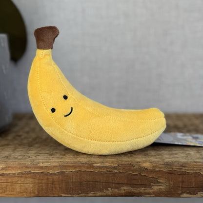 Jellycat Fabulous Fruit Banana - Banana Fruit Beanie Soft Toy Play Food (#2)