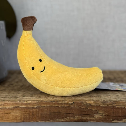 Jellycat Fabulous Fruit Banana - Banana Fruit Beanie Soft Toy Play Food (#2)