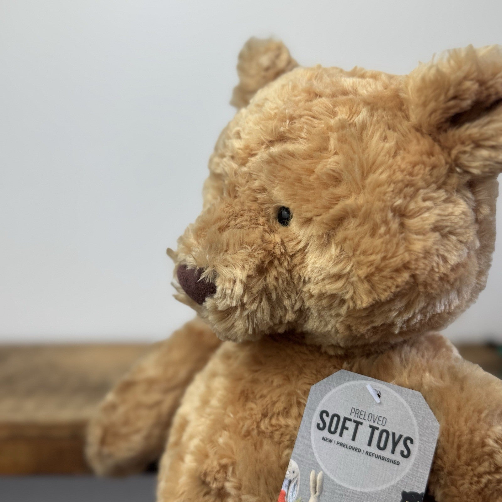 Jellycat Bartlesham Bear Large - Large Bartlesham (NWOT Vintage) Retired 14”