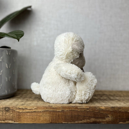 Jellycat Large Poppet Lamb - Cream Poppet Sheep Tiny Pocket Pal Retired 6”