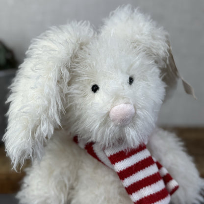 Laura Ashley Angora Bunny - Angora Bunny In Red Scarf - Jellycat Collaboration