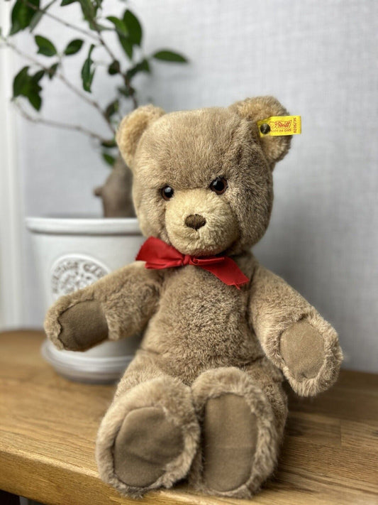 Vintage Steiff Plush Sitting Teddy 0205/35 - Vintage Steiff Teddy Bear Medium