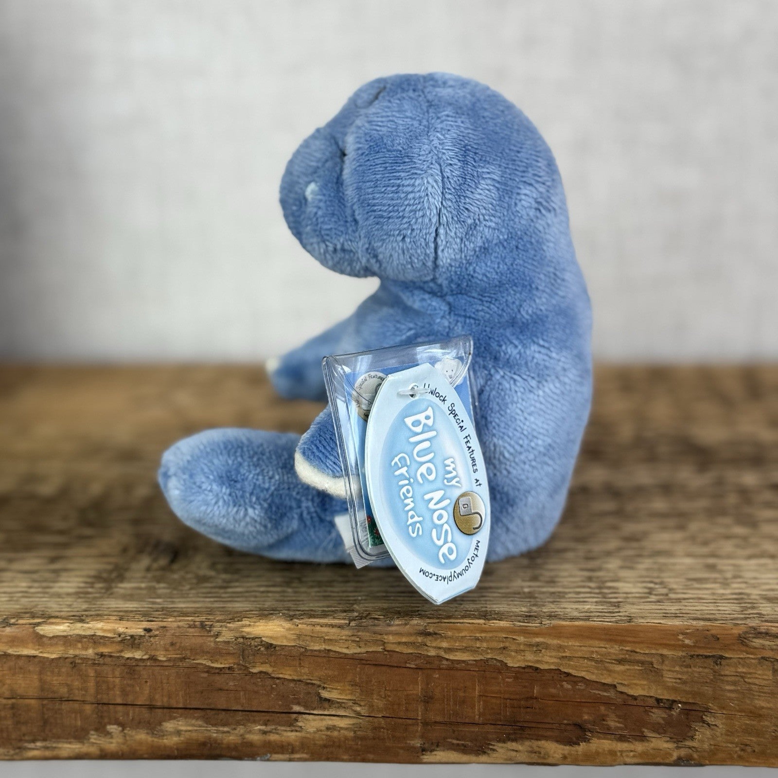 Blue Nose Friends Float #96 - Carte Blanche Mini Manatee Blue Soft Toy With Tags
