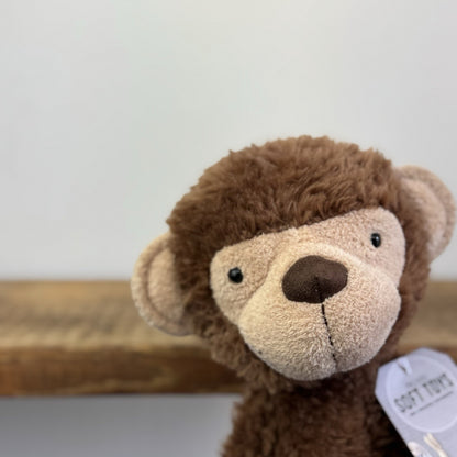 Jellycat Medium Vintage Monkey - Medium Brown Long Armed Monkey Rare 14"