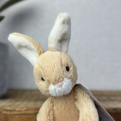 Jellycat Small Party Bunny (missing Dress) Small Honey Bunny With Long Legs 10”