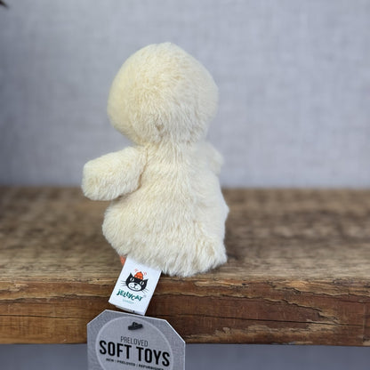 Jellycat Tiny Yellow Fluffy Chick - Miniature Fluffy Soft Toy Duck Chick Rare 4”