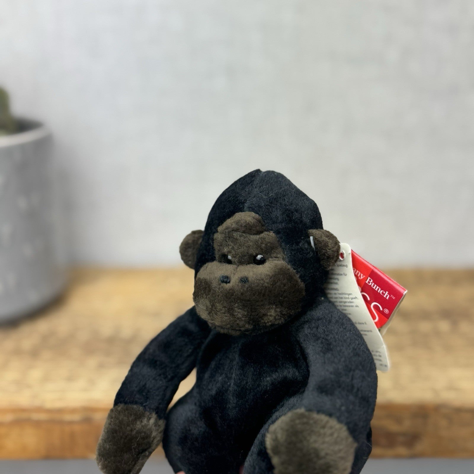Russ Berrie Gonzo Small Monkey Beanie Baby - New With Tags Rare Vintage Mini 6”
