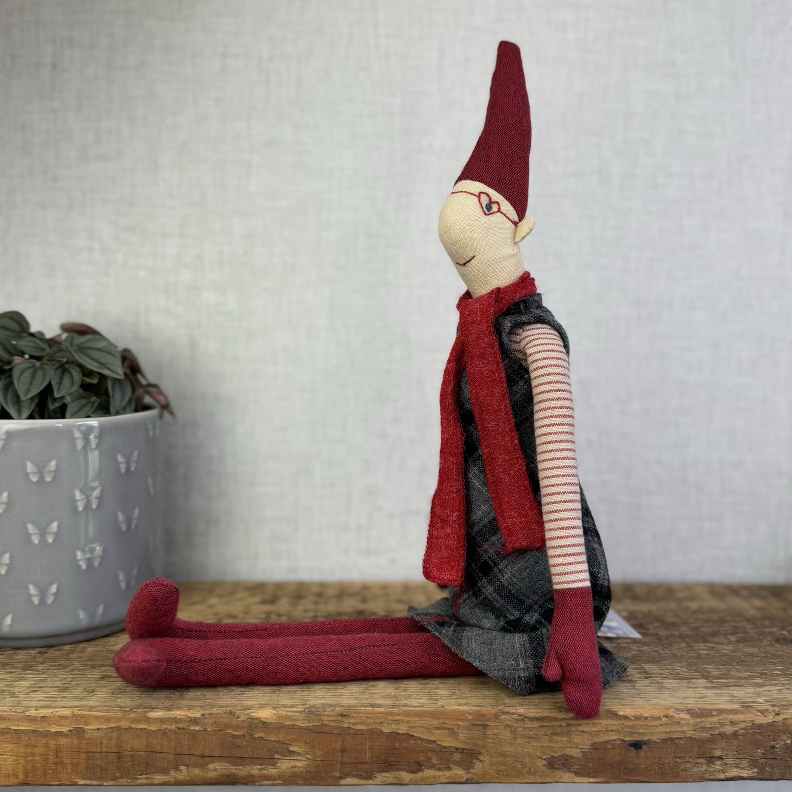 Maileg Medium Pixie Girl Laura - Retired 2011 - Rare Maileg Christmas Pixie 18”