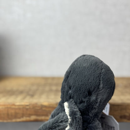 Jellycat Baby Inky Octopus - Tiny Black Octopus Plush Retired Sea Creature 5"