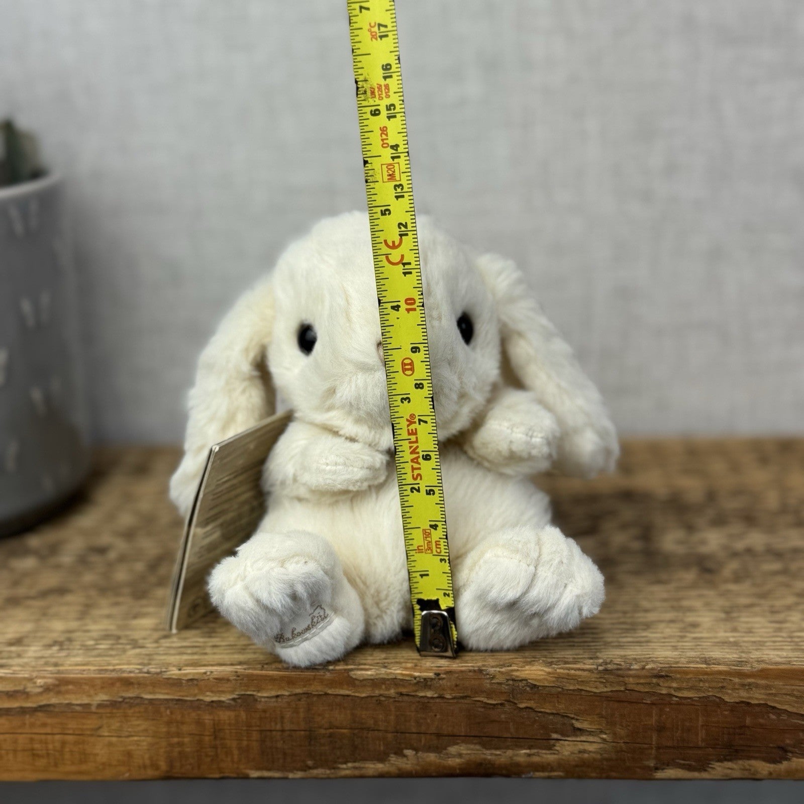 Bukowski Bears - Bukowski Mini Cream Kanini Bunny Rabbit Beanie Plush New Tag 5"