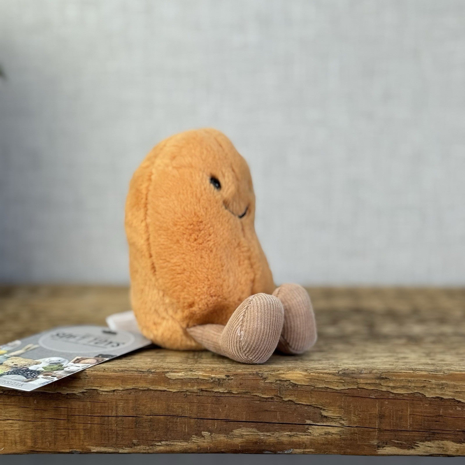 Jellycat Amuseable Bean Soft Toy - Baked Bean Food Soft Toy Play Small 5”