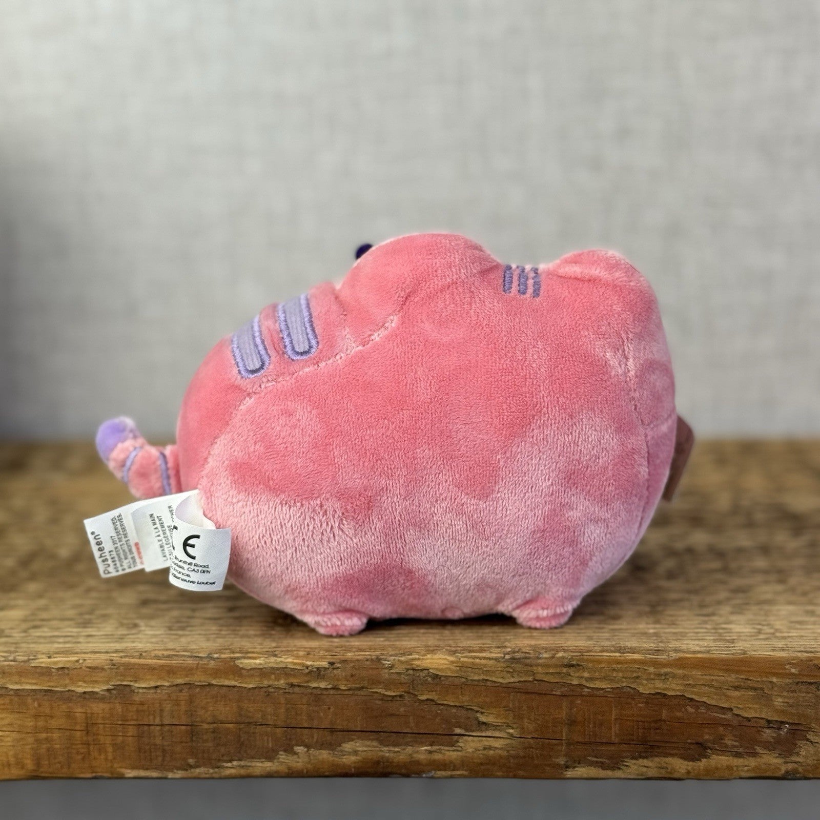 Gund Pusheen Cat - Pastel Heart Kitty Small Pink Pusheen With Heart Small 6"