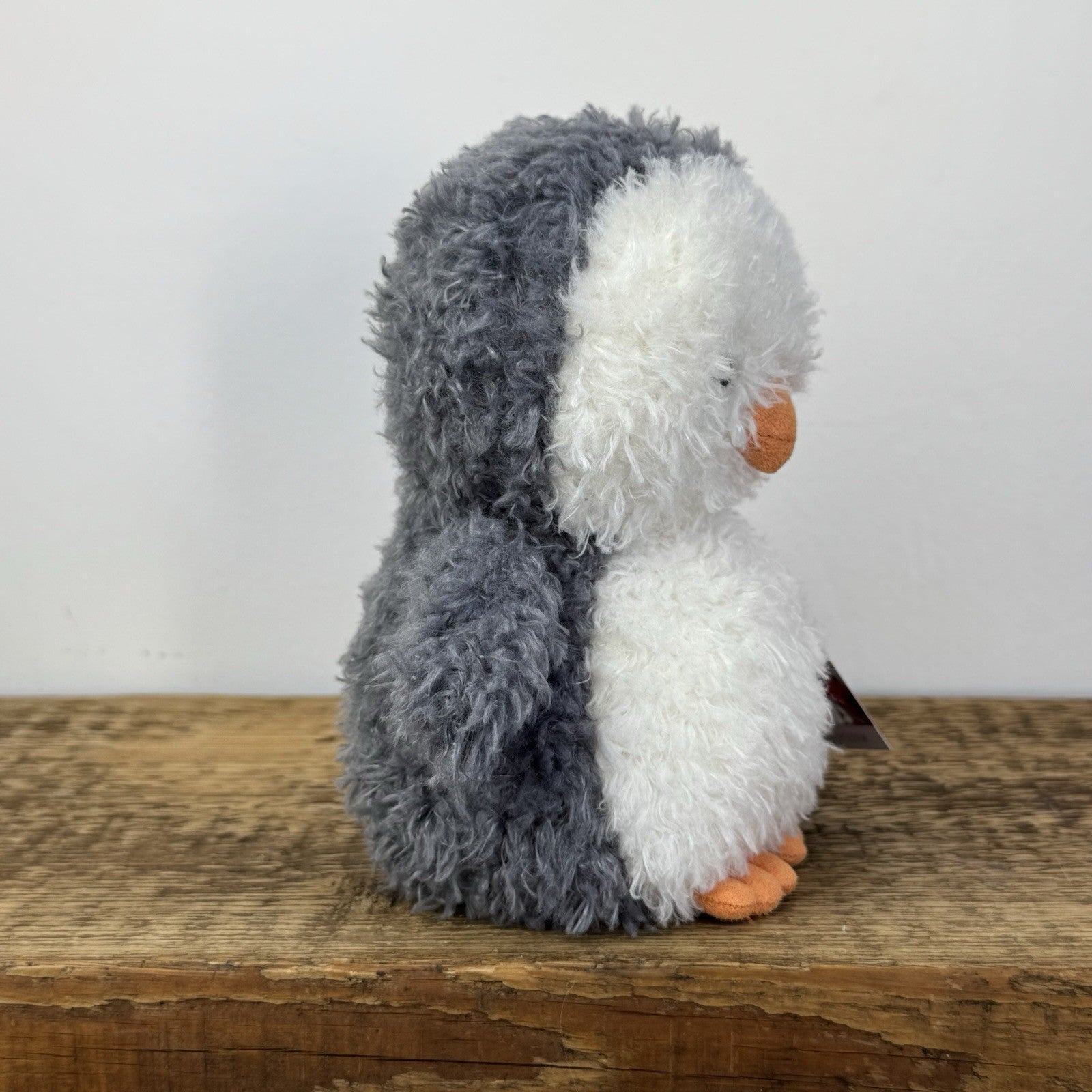 Jellycat Little Penguin - Fluffy Penguin Small Beanie Plush Retired 7"