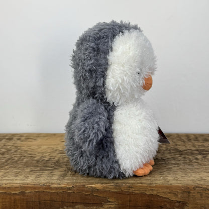 Jellycat Little Penguin - Fluffy Penguin Small Beanie Plush Retired 7"
