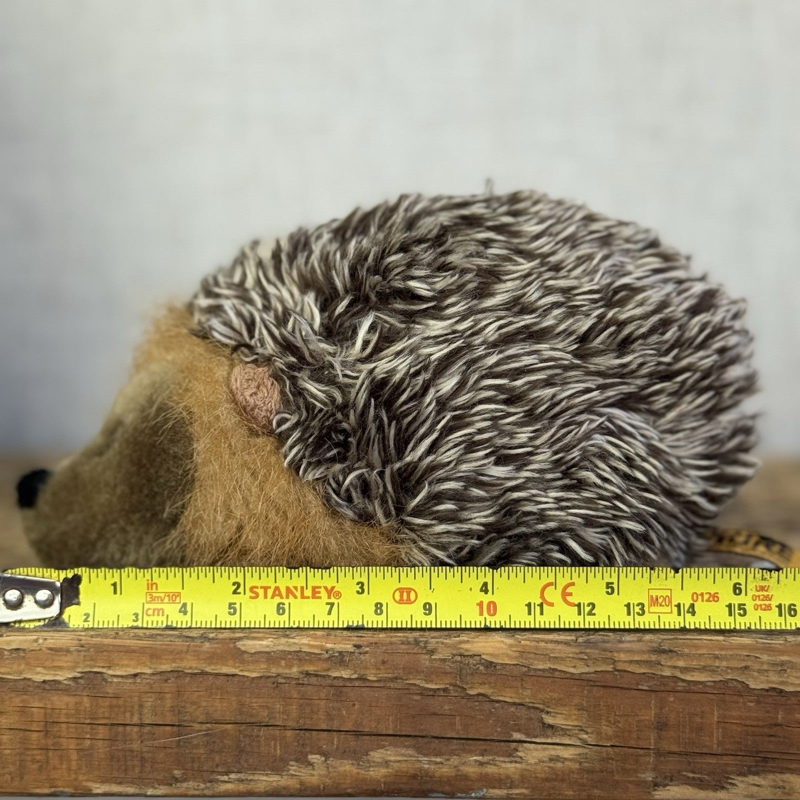 Living Nature Small Hedghog Soft Toy - Mini Small Hedghog Woodland Plush 6"