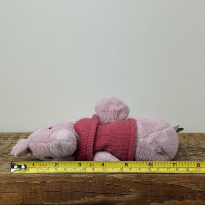 Jellycat Cozy Crew Seahorse Soft Toy - Pink Sea Horse With Jumper Soft Toy 8"