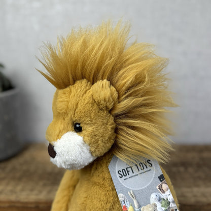 Jellycat Wumper Lion - Super Soft Yellow Floppy Lion Soft Toy Retired Rare 14"