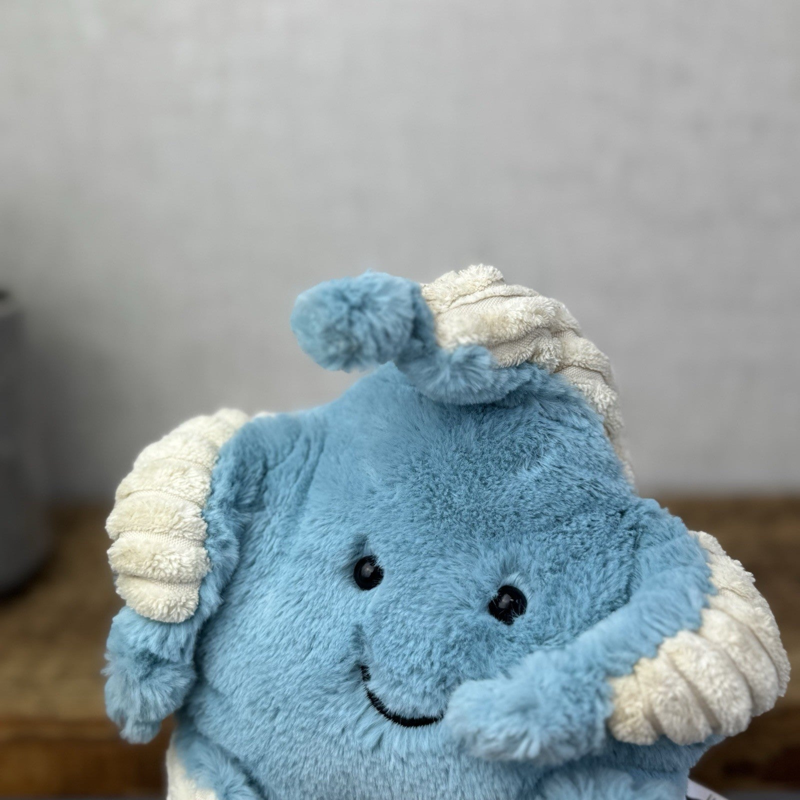 Jellycat Skye Starfish Plush Toy - Small Blue Beanie Starfish Sea Theme 8" (#2)