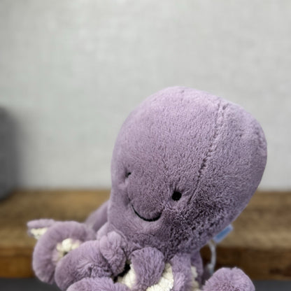 Jellycat Little Maya Octopus - Purple Octopus Beanie Super Soft 6” New Tags
