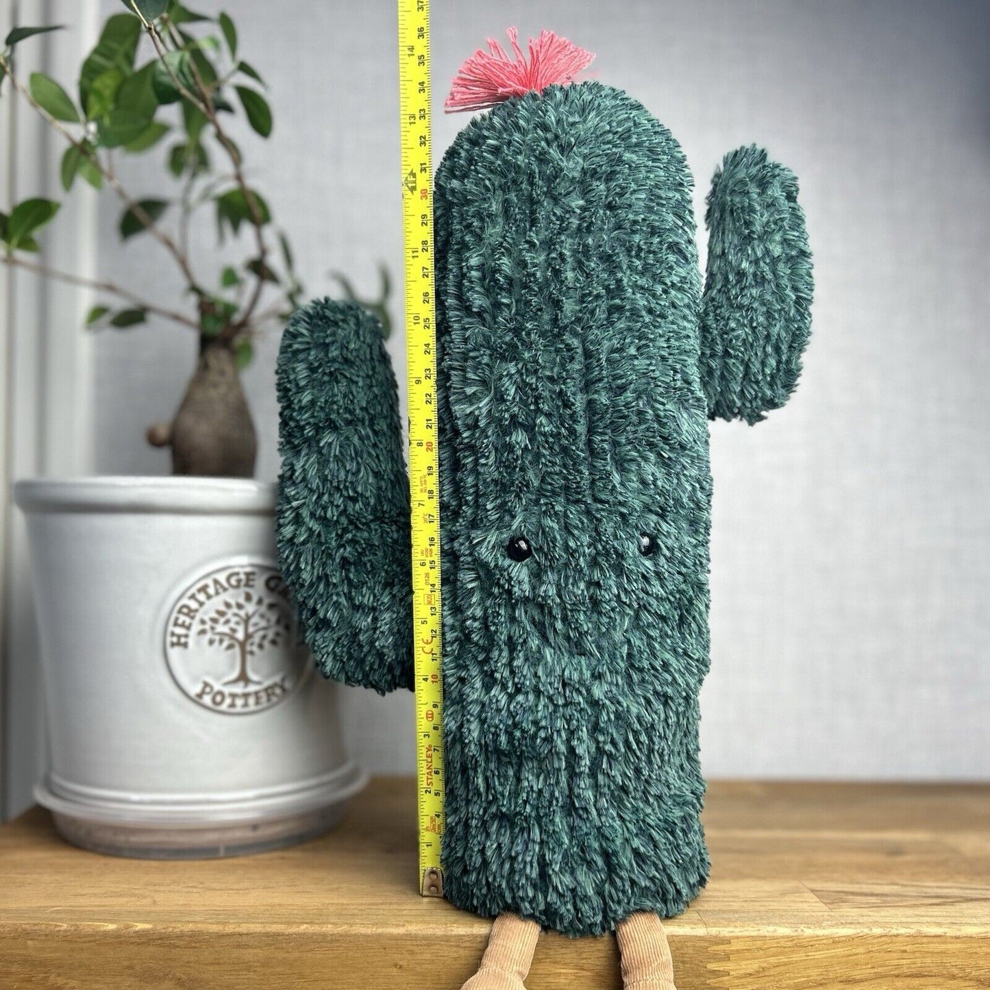 Jellycat Large Amuseable Cactus - Large Green Cactus Soft Toy Plush Garden 16"