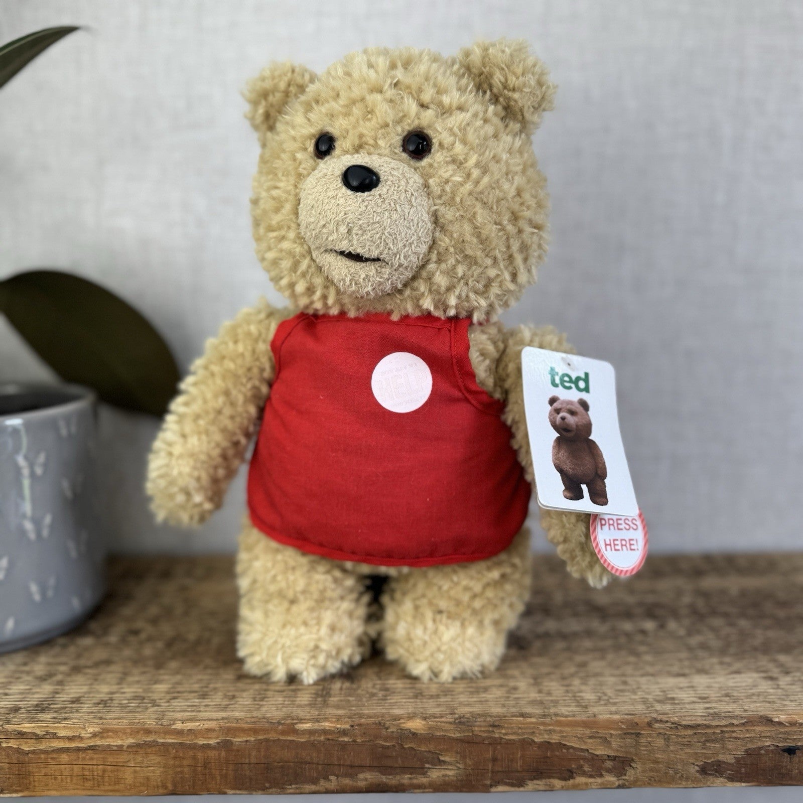 Ted Movie Bear - Talking Soft Toy With Tags Not Explicit Version 2013 Edition