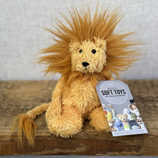 Jellycat Bunglie Tot Lion - Rare Retired US Exclusive Mini Bunglie Lion 7"