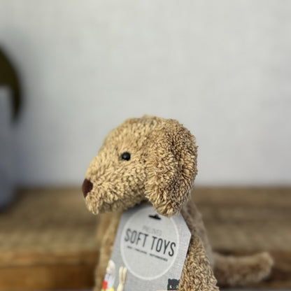 Jellycat Lil Slackajack Pup - Baby Slackajack Puppy Dog Tiny Brown Mini Dog 8”