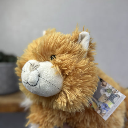 Jellycat Medium Truffles Vintage Ginger Cat - Cat Floppy Pillow Beanie Rare NWOT