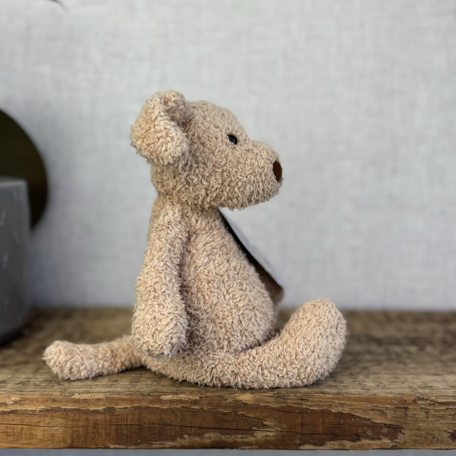 Jellycat Chou Chou Pup - ChouChou Puppy Dog Beige Textured Soft Beige Plush 10"