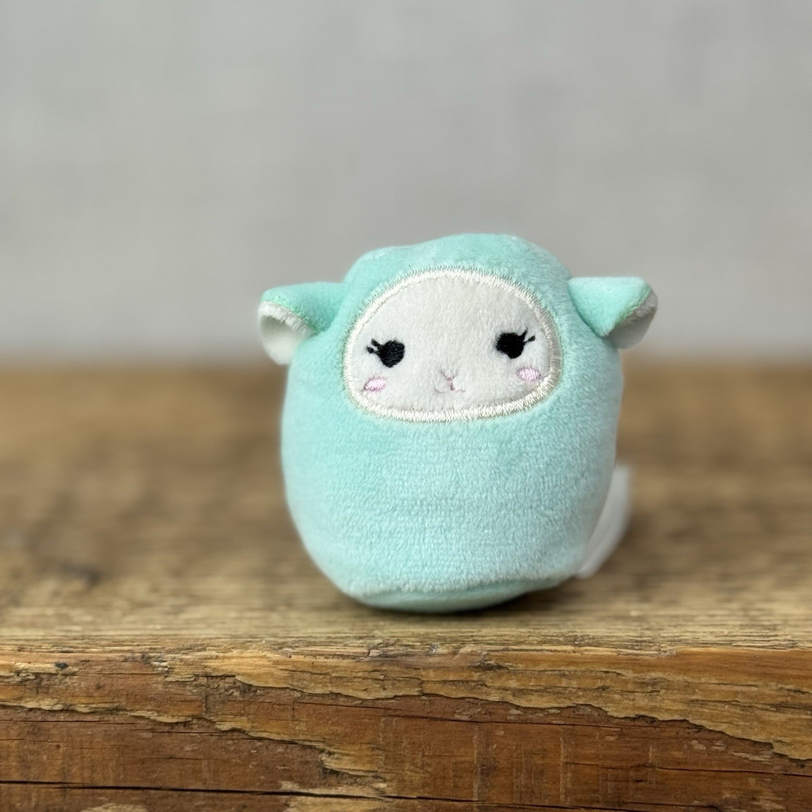 Squishmallow Squishville - Jacob Teal Lamb Blue Mini (Multi Buy Discount)
