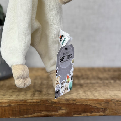 Jellycat Husbie Lamb Soother Comoforter - Sheep Baby Soft Toy Blanket NWOT