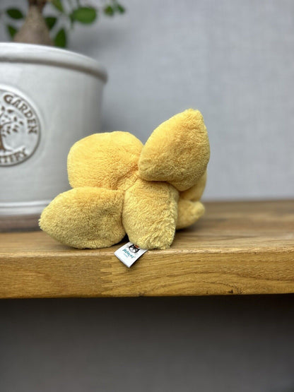 Jellycat Fluery Yellow Daffodil Small - Jellycat Daffodil - Small Flower Plush 