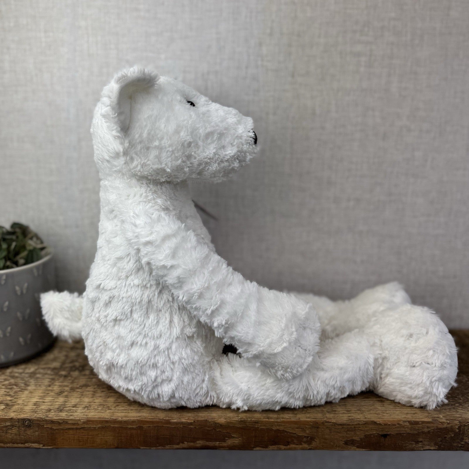 The Little White Company Huge Oscar Bear Pickles Beanie 23" (Jellycat Collab)