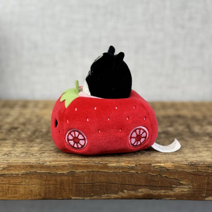 Squishmallow Squishville -Tommy Sv Strawberry Border Collie Dog Play Set Retired