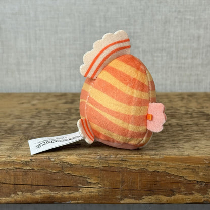 Squishmallow Micromallow With Tag - Lucienne Orange Striped Fish Mini Squish 3"