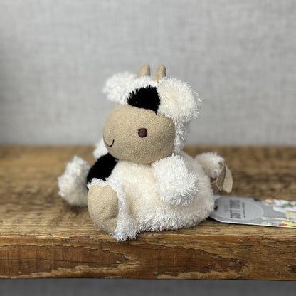 Jellycat Pudding Cow - Vintage Pudding Cow Soft Toy Pristine 5"