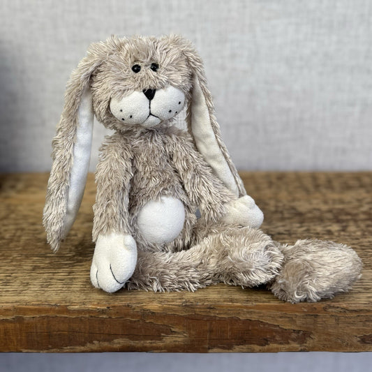 Jellycat Small Tiny Doolally Bunny Rabbit - Mini Long Limbed Beige Scruffy Bunny