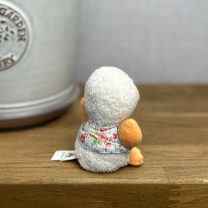 Jellycat Spring Sweetie Chick - Tiny Chick In Floral Top - Tiny Duck 4”
