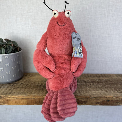Jellycat Medium Larry Lobster - Large Sea Creature Red Soft Toy Retired 16"