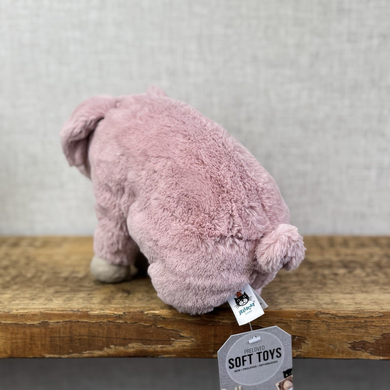 Jellycat Small Parker Piglet - Small Retired Pig Soft Toy Beanie Pink Piglet #2