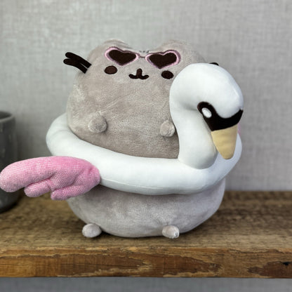 Gund Pusheen Cat - Swan Floatie Pusheen Retired New Without Tags 8"