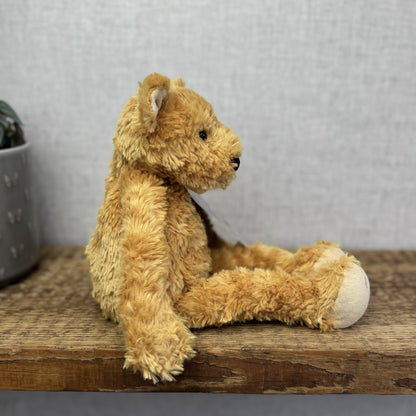 Jellycat Small Pickles Bear - Vintage Jellycat Golden Bear New Without Tags 12"