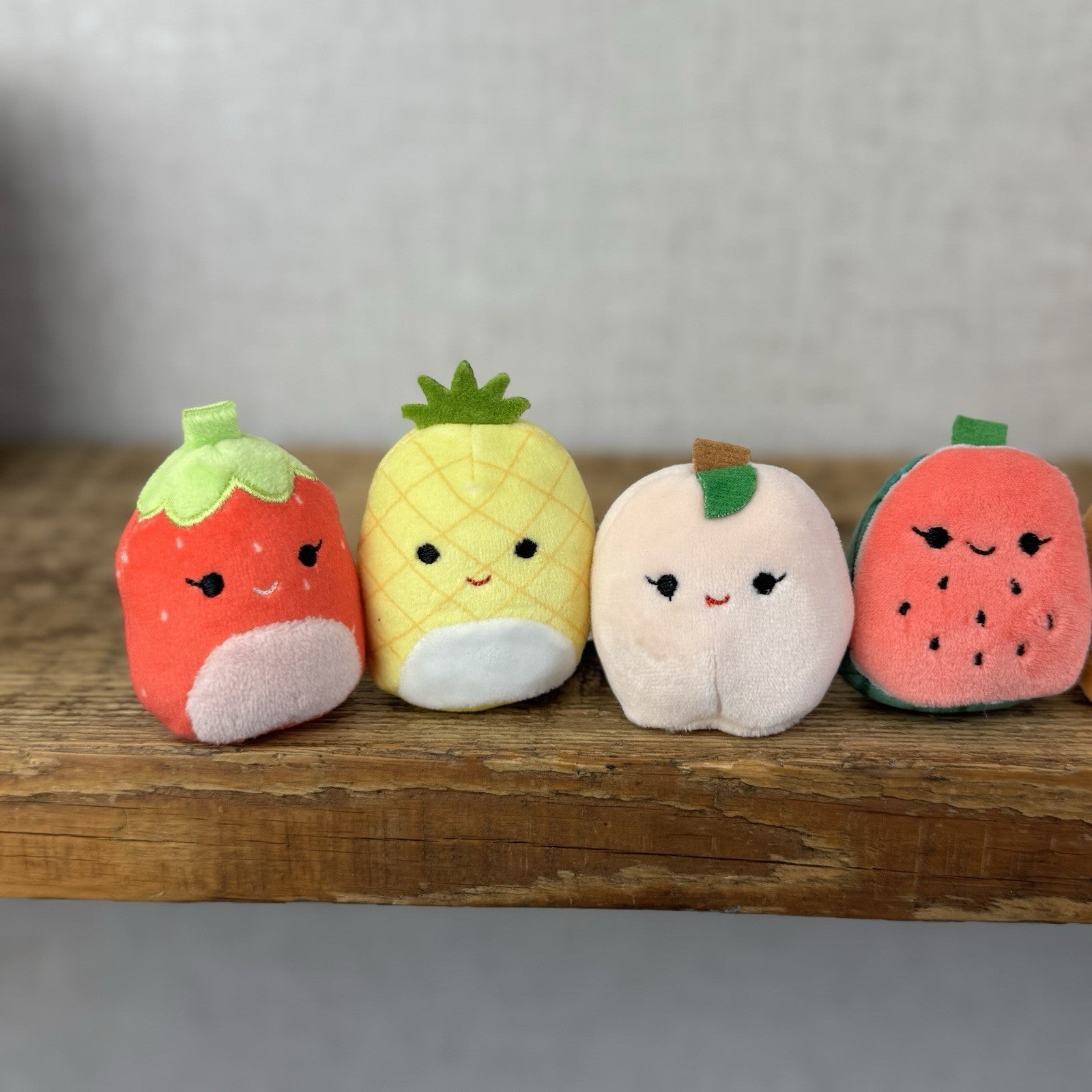 Squishmallow Squishville - Fruit Squad (Mixed Fruit) Mini Squishville Bundle x5