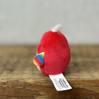 Squishmallow Squishville -Paco Red Parrot Wild Bird Mini (Multi Buy Discount)