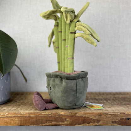 Jellycat Amuseable Potted Bamboo - Plant Soft Toy Display Plush Teddy 12"