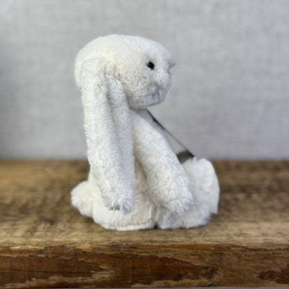 Jellycat Small Bashful Cream Bunny Rabbit - Small Off White Rabbi Plush 8"