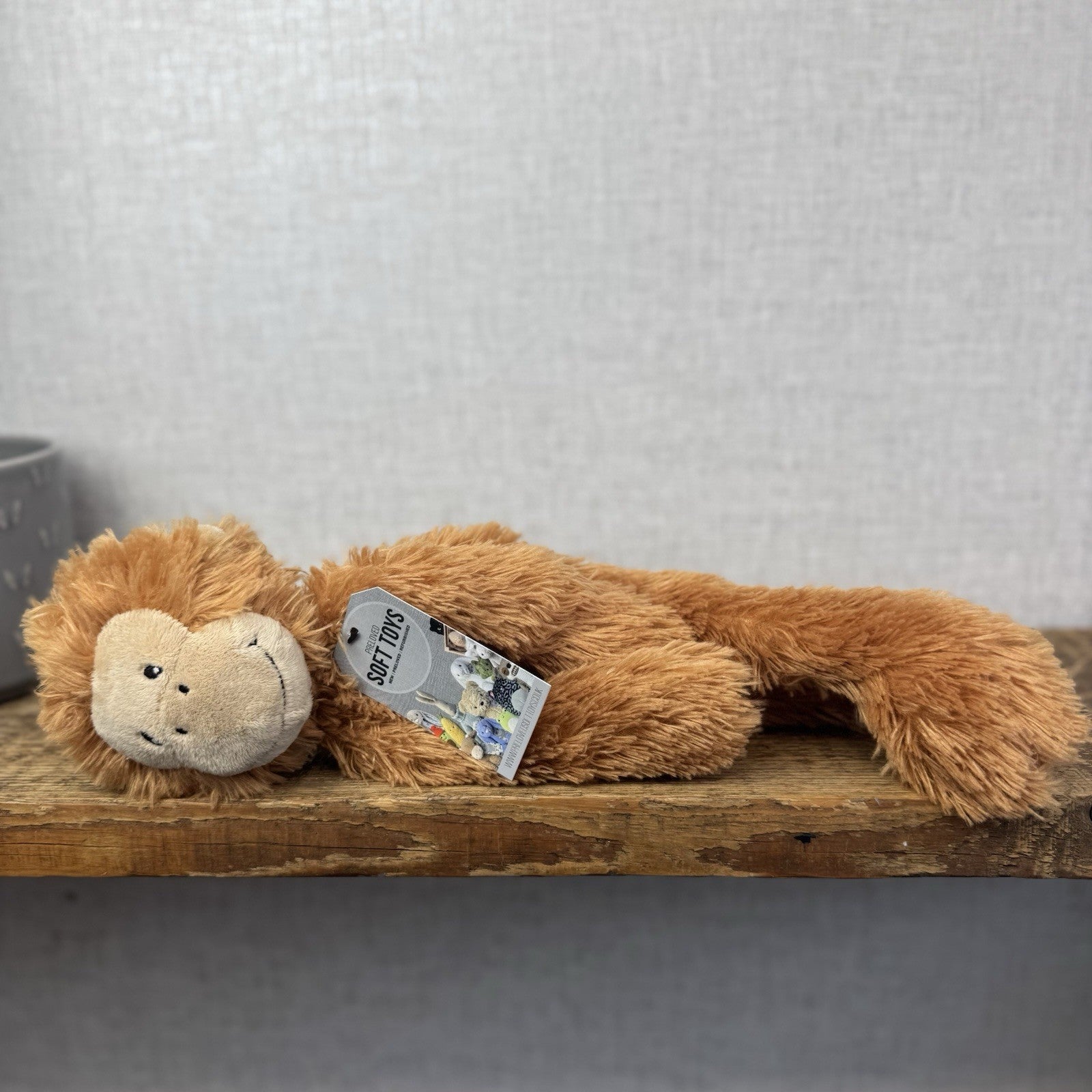 Marks & Spencers Medium Cheeky Monkey  - Orange/Tan Orangutan Retired  - 2632278