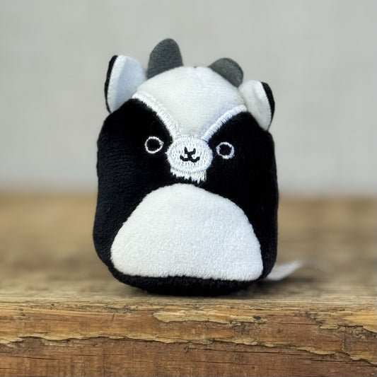 Squishmallow Squishville - Mini Black Goat Gregory (Multi Buy Discount)