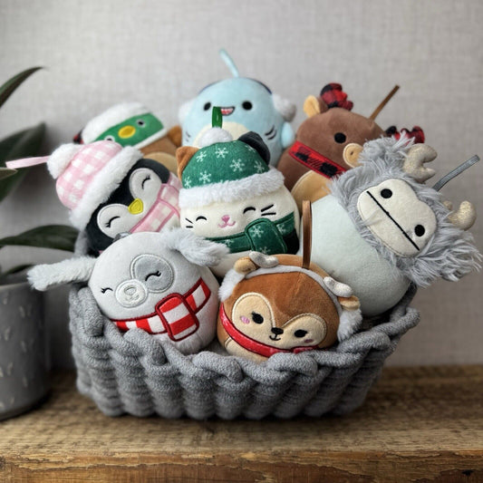 Squishmallows Holiday Winter Squad 2022 - Squishmallow Christmas Decorations 5”